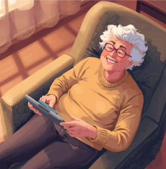 The Simple Way to Keep Your Aging Parent Connected  